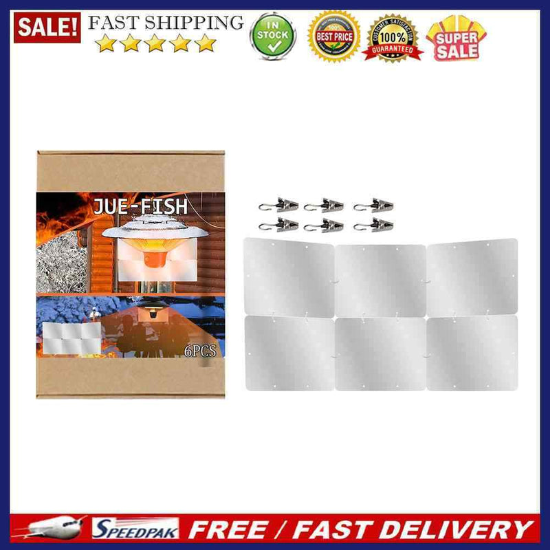 Round Propane Hood Patio Focusing Reflector Outdoor Extra Heat Reflecting Power
