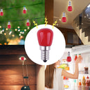 E14 Light Bulb 3W 220V Colorful LED Decorative Light Fridge Lamp (Red)