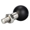 Stainless Steel Motorcycle Rearview Mirror Phone Holder Ball Clamp Base Parts