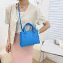 Fashion Rhombic Pattern Messenger Bag Women Felt Mini Shoulder Satchel Handbag