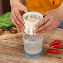 Box Keeper Fresh Storage Box Double Layer Vegetables Sealed With Drain Basket