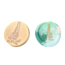 Flowers Wax Sealing Stamp Head for Wedding Invitation Gifts Craft Tools Decor