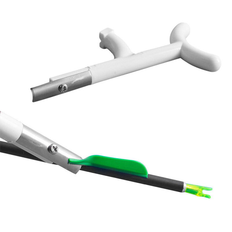 Archery Wood Arrow Carbon Arrow Clean Up Feather 4 Blades Shovel Shaving Device