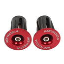 1 Pair Bicycle Handle Bar Grip End Cap Road MTB Handlebar End Plugs (Red) Newly