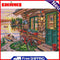 30x21cm Cross Stitch Full Embroidery Kit Riverside Cottage Home Decor Stamped