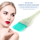 Soft Fibre Glitter Easy Clean Brush Hair Coloring Brush Comb Salon Accessorie