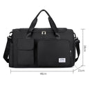 Oxford Cloth Shoulder Duffel Handbag Women Travel Sport Fitness Weekend Gym Bags
