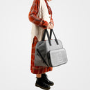 Mini Sewing Machine Handbags Crochet Woolen Yarn Storage Bags (Grey) Newly