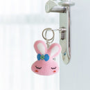 Full Beaded Cute Rabbit Cross Stitch Key Chain Embroidery Handicraft Pendant Kit