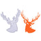 Deer Head Cutting Dies Stencils Scrapbook Embossing DIY Craft Card Gift-177665