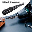 Magnetic Screw Drill Tip Electric Drill Adapter Connector Extensions (A) Newly