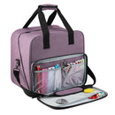 Mini Sewing Machine Handbags Crochet Woolen Yarn Storage Bags (Purple) Newly