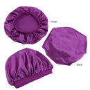 Satin Bonnet Silk Sleep Cap Adjustable Cap Salon Bonnet for Women Braids Hair