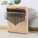 Pine Wood Kalimba Percussion Musical Instrument 17 Keys Thumb Finger Piano Mbira