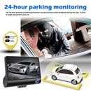 504 Car DVR Dashboard Camera Dual Lens Wide Angle Dash Cam with Rea View Camera