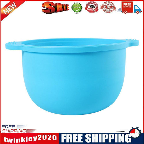 400ml Silicone Wax Warmer Bowl Hair Remove Waxing Heat-resisting Pot (Blue)