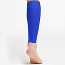 1 Pair Breathable Sports Football Shin Guard Leg Socks Pads (Blue Adults) Newly
