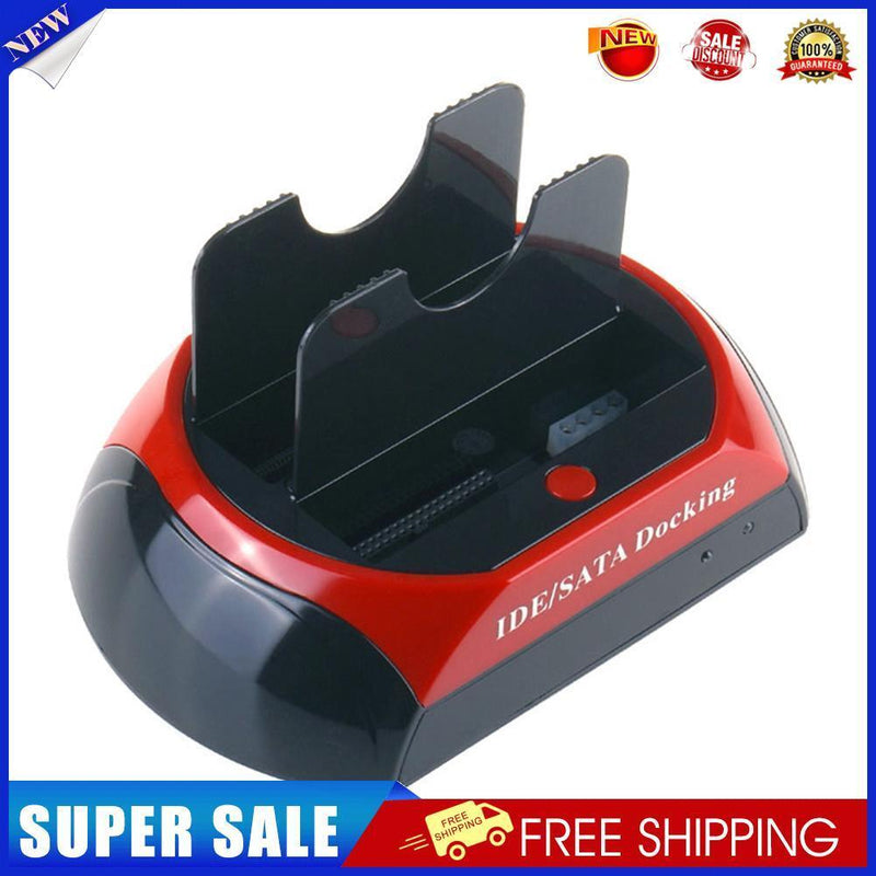 HDD Docking Station SATA USB 2.0 to IDE 2.5 3.5 inch Hard Disk Case (EU)