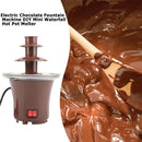 Mini Chocolate Fountain Chocolate Melt Heating Fondue Waterfall Hotpot Machine