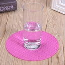 Silicone Honeycomb Non-slip Table Mat Insulation Placemat Cup Pad(Pink)