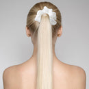 Satin Cloth Scrunchies Girls Elastic Rubber Band Hair Rope Women Ponytail Holder