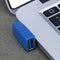 90 Degree USB3.0 Male to USB3.0 Female Adapter Wire Connector(Left)