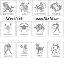 DIY Craft Scrapbooking Layering Stencils Constellations Embossing Template