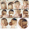 Women Girls Magic Donut Shaper Hair Styling Tools Bun Maker Hair Ring