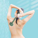 Long Handle Exfoliating Bath Skin Brush Body Scrub Shower Cleaning (Green)