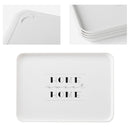 Serving Tray Dessert Tea Breakfast Bread Snack Plate Storage Tray (Home)