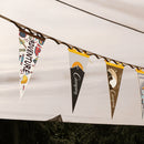 Camping Tent Bunting Pennant Outdoor Scene Layout Triangle Hanging Flag (A)
