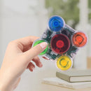 Children Handheld Mini Memory Game Machine with Lights Keychain (Clear) Newly