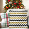 Throw Pillow Covers - Farmhouse Christmas Pillowcase, Soft Fleece Cushion Case