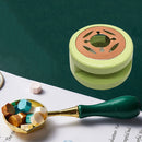 Retro Sealing Wax Fire Paint Wax Seal Stamp Spoon Warmer Wax Melting Stove Po