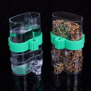 Bird Feeder Food Water Feeding Automatic Drinker Pet Cage Birds Z5E9 Clip W8B9