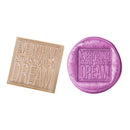 Retro Wood Stamp Head Sealing Wax Seal Replace Copper Head Hobby Decor Seal Post