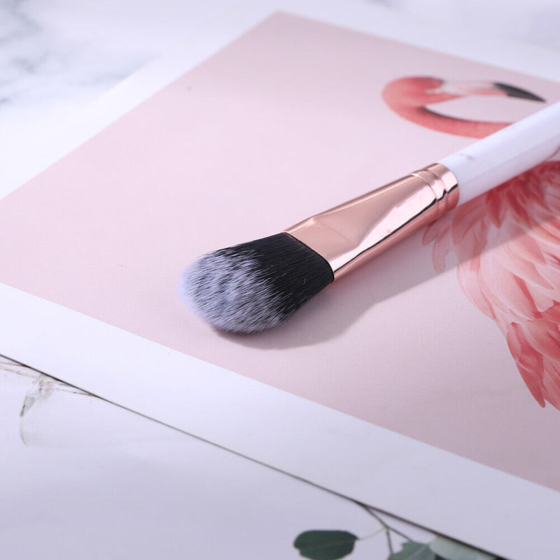 Makeup Flat Contour Brush Face Cheek Foundation Flat Contour Brush Cosmetic