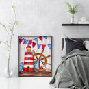 Diamond Painting Kit lighthouse Full Round Rhinestone Wall