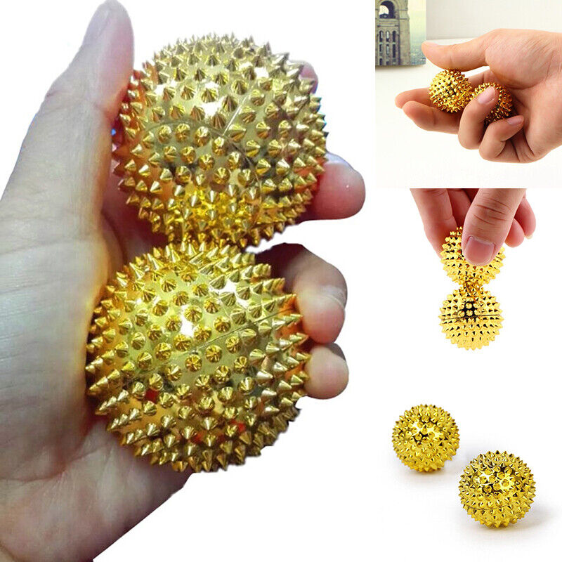 2 Acupuncture Ball Pain hand Palm Relief Massage Stimulation Dcjf Needle M6K6