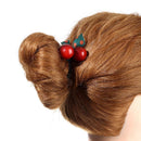 Cute Hair Accessories Women Korean Hair Rope Hair Ring Cherry High Elastic
