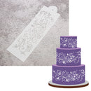 Art Painting Flower Cake Stencil Cookies Fondant Molds Baking Tool Decorating