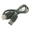 USB 2.0 Type A Male to USB A Male Sycn Data Charger Ca J0G9 Cord 50cm Black K9T1