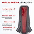 LED Bicycle Rear Light USB Rechargeable Bicycle Rear Light Safety Warning