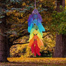 Colorful Feathers Dream Catcher Home Door Wall Hanging During Ornament Craft