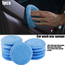 12PCS 5" Microfiber Foam Sponge Polish Wax Applicator Car Detailing Cleani hot.