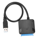 USB 3.0 To SATA Convert Cable SSD HDD Hard Drive Adapter (Without Adapter)