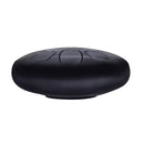 6"" Steel Tongue Drum 11 Tone Hand Pan Drum Tank with Drumsticks Carrying Bag