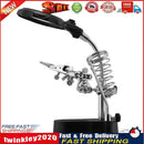 Welding Magnifying Glass with LED Clip Light Multifunctional Repair Tools Newly
