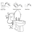 Toilet Bidet Spray Handheld Sprayer Nozzle Shower Head Shattaf  Bathroom