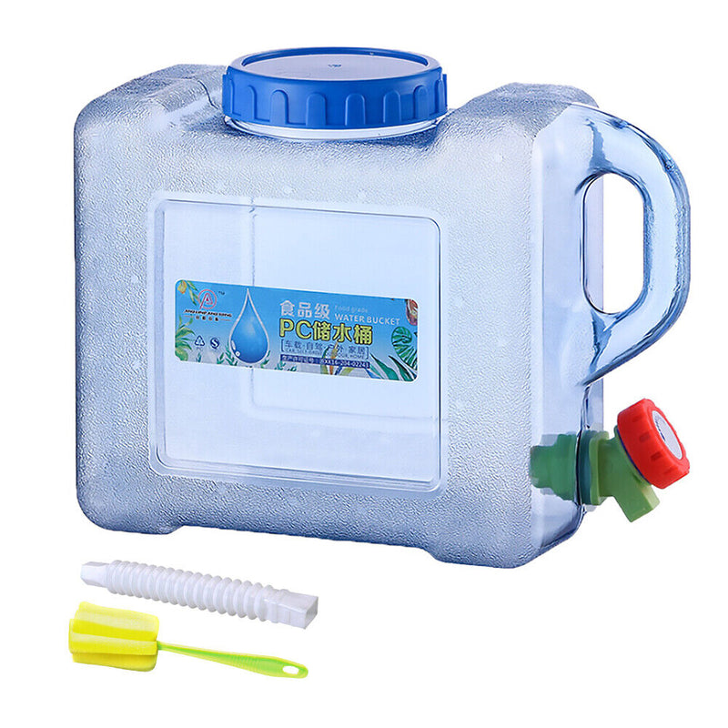 5L Water Container with Faucet Water Bag Multipurpose for Barbecue Picnic Hiking